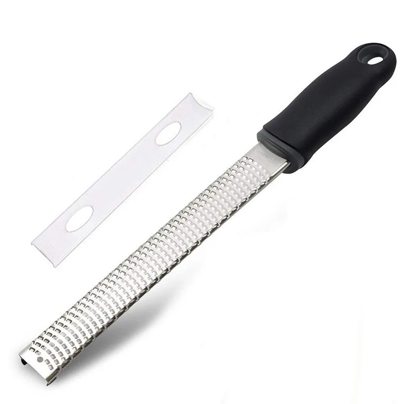 

Free Shipping Multipurpose Stainless Steel Kitchen Cheese Grater & Lemon Zester-Easy To Grate Or Zest Lemon, Orange, Citrus