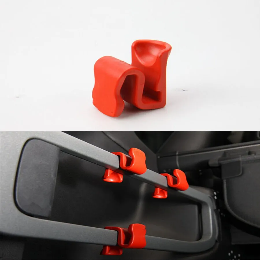 1pc ABS Interior Car Rear Trunk Hook Folder Cargo Hanger Clip Holder