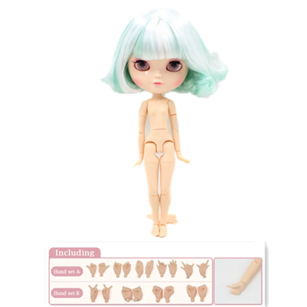 Fortune Days 1/6 icy 30 см кукольный шарнир тела, включая ручной setAB высокое качество специальное предложение с макияжем список подарков - Цвет: Naked doll