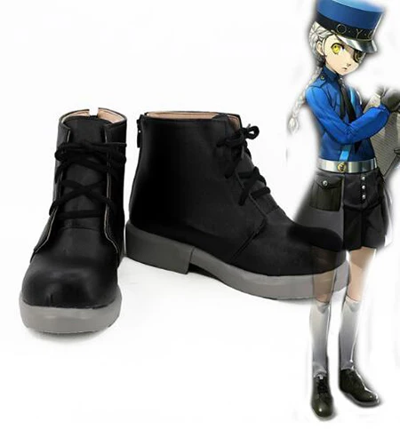 Persona 5 Justine и Caroline ботинки для костюмированной вечеринки аксессуары взрослых