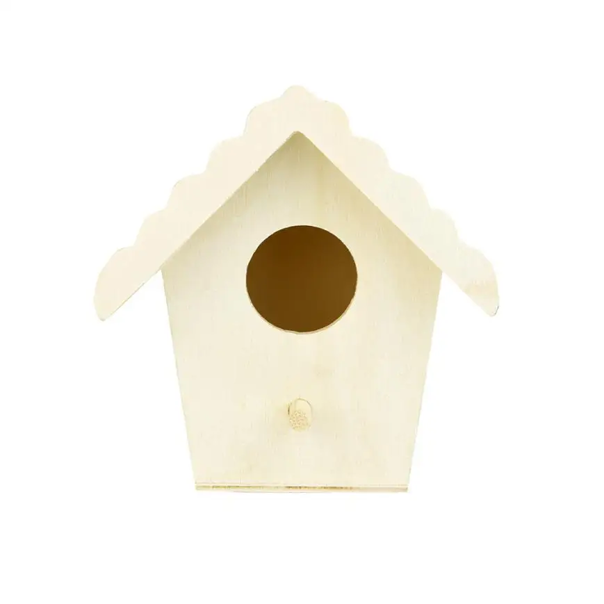 1 отверстие гнездо Dox Гнездо дом, птичье гнездо дом птичий ящик деревянный птичий домик 9,5x9 см великолепный садовый аксессуар Прямая поставка 18jun13