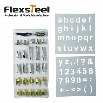 

New 28pcs Wood Pyrography Tool Set Professional Wood Burning Tips Set Woodburing Pen Nozzle Kit For Hobby Craft