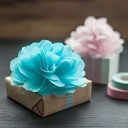 DIY 8 дюймов 20 см папиросная бумага Pom Poms декоративные бумажные цветы шары для