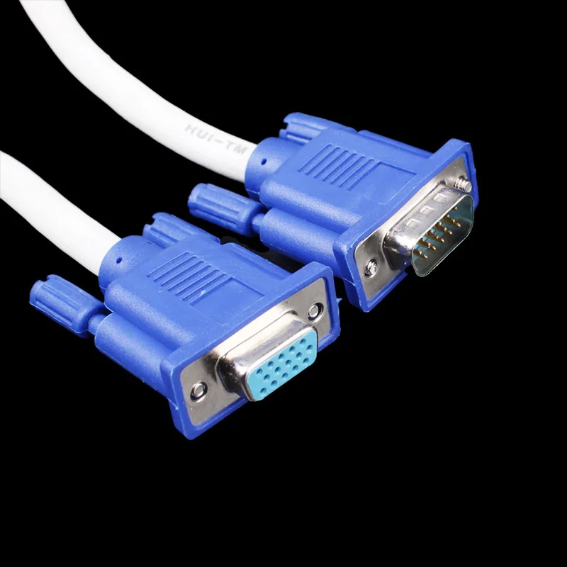 3M VGA Monitor M/F Male To Female Extension Cable For CRT LCD monitor