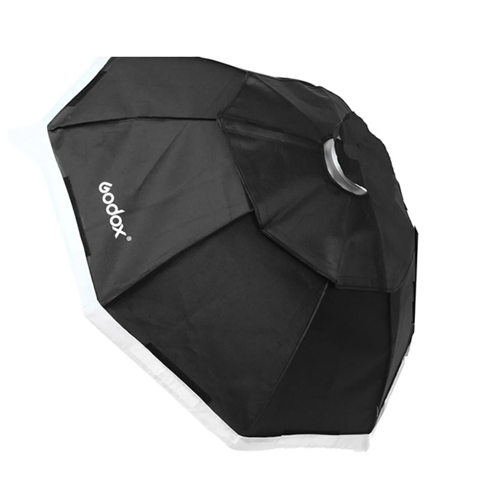 Восьмиугольная фотовспышка Godox 120 см, студийный фотовспышка, светильник, софтбокс/Зонт, софтбокс с креплением Bowens