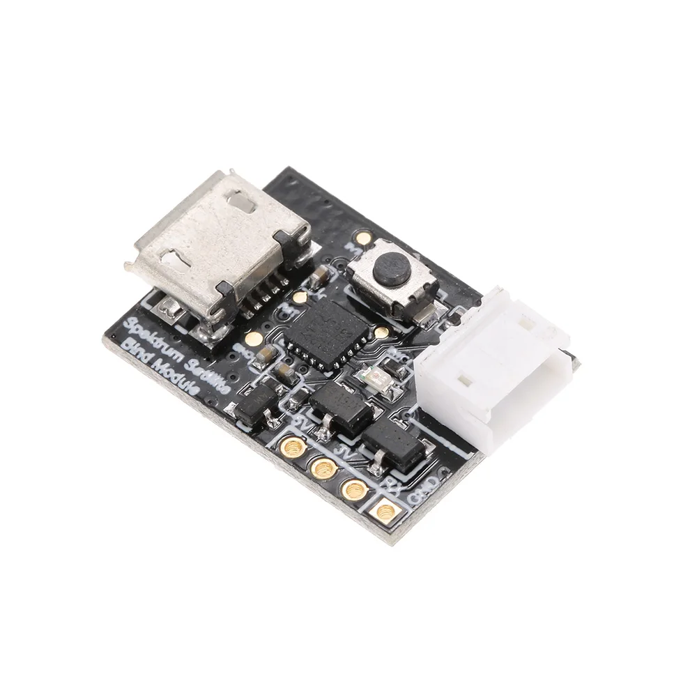 

DSM2X RC Receiver Bind Module for Spektrum Satellite DSM2 QAV210 220 250 RC FPV Racing Drone Quadrocopter Parts Features: