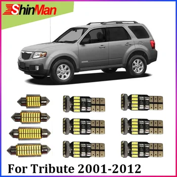 

ShinMan 10X Error Free Auto LED CAR Light Car LED Interior Car lighting Conversion Kit For Mazda Tribute LED Interior 2001-2012