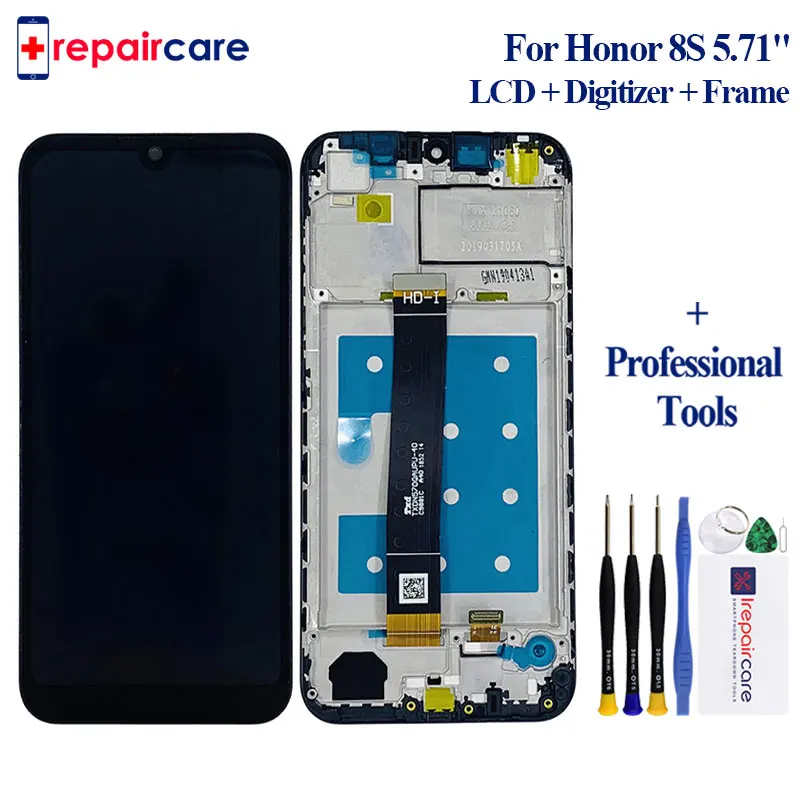 

5.71" For Huawei Honor 8S LCD Display and Touch Screen Digitizer Assembly Replacement With Tools For Huawei Honor 8S