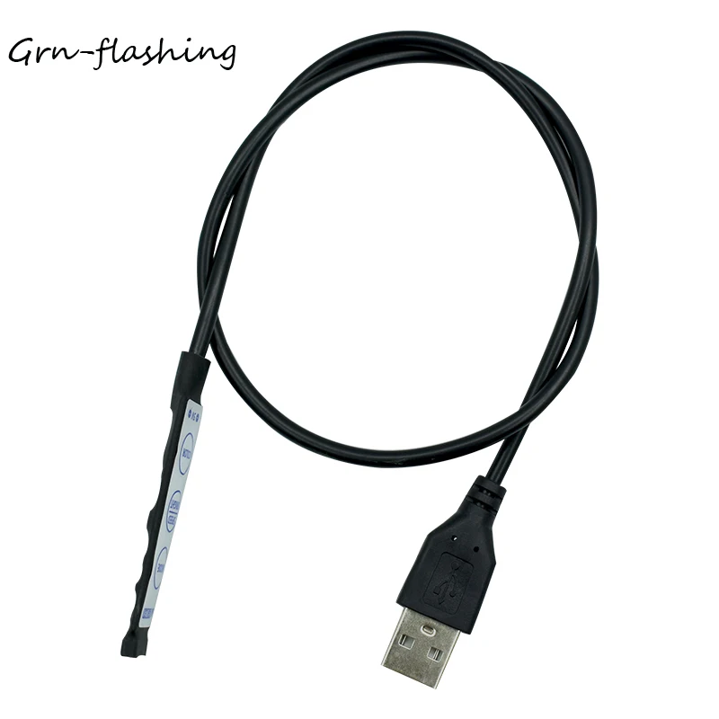 Grnflashing DC 5 В Светодиодная лента RGB мини контроллер USB 3 клавиши кабель управления