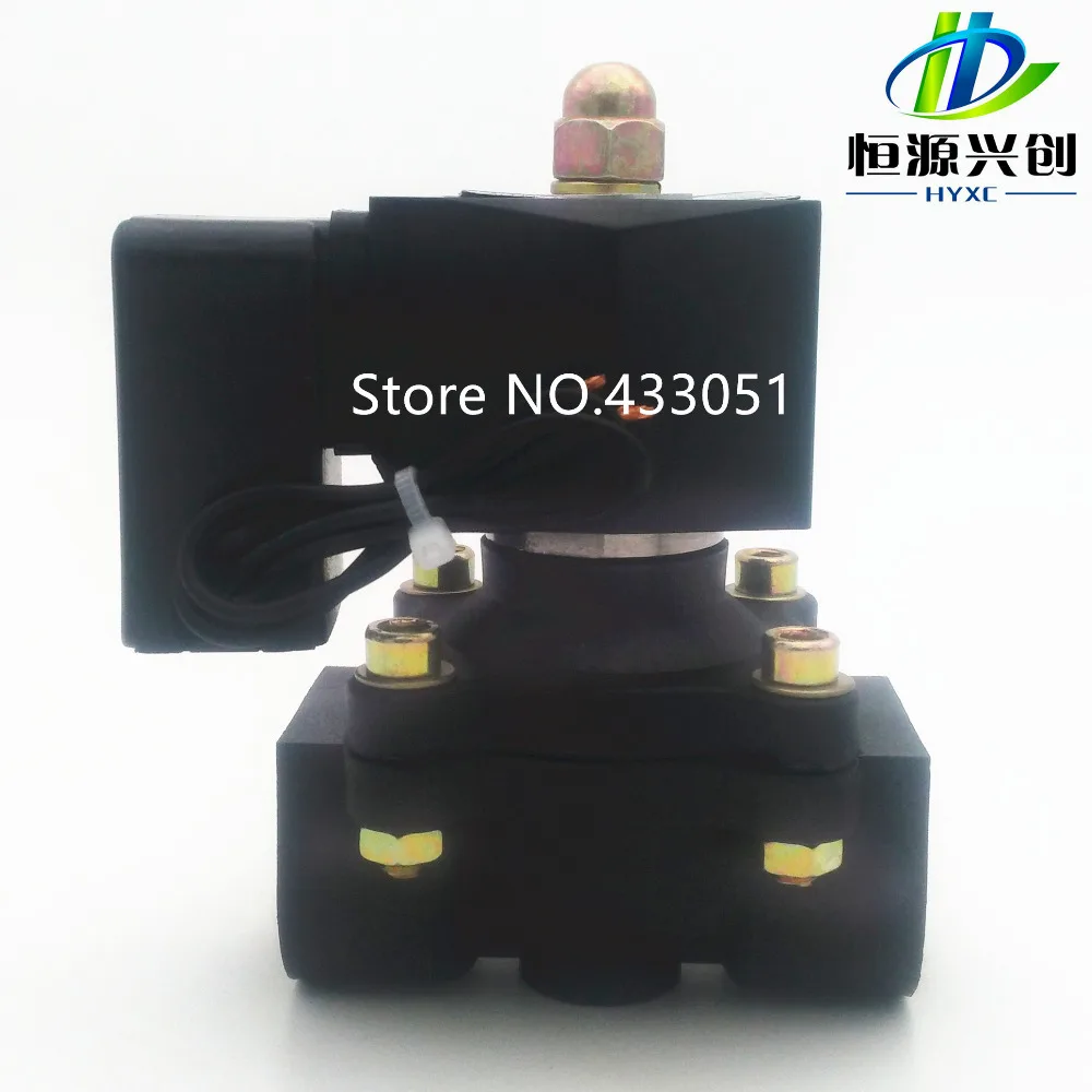 1/", 1/8", 1/", 3/4", ", 2", AC220V, DC12V/24 V Пластик электромагнитный клапан пневматический клапан для воды, воздуха на дизельном топливе, керосине внутренний газа