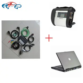 

For MB Diagnostic Tool MB Star C4 SD Connect Compact C4 with laptop D630 Installed well with MB SD C4 Software V2016.09 250gbHDD