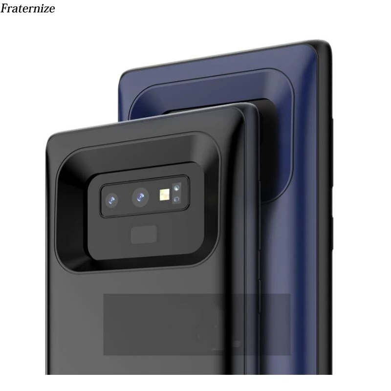 Тонкий силиконовый ударопрочный чехол для Samsung Galaxy Note 9 зарядного устройства 5000