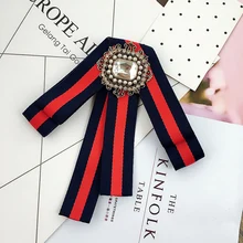 В студенческом стиле с бантом Свадебная вечеринка в полоску preal бантом Для женщин галстук-бабочка классический шеи одежда алмаз bowties рубашка аксессуары