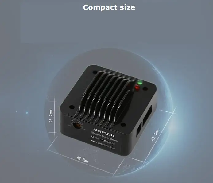 ЧПУ набор NEMA 17/23 маленький размер DC24V 12-36V интегрированный шаговый двигатель драйвер