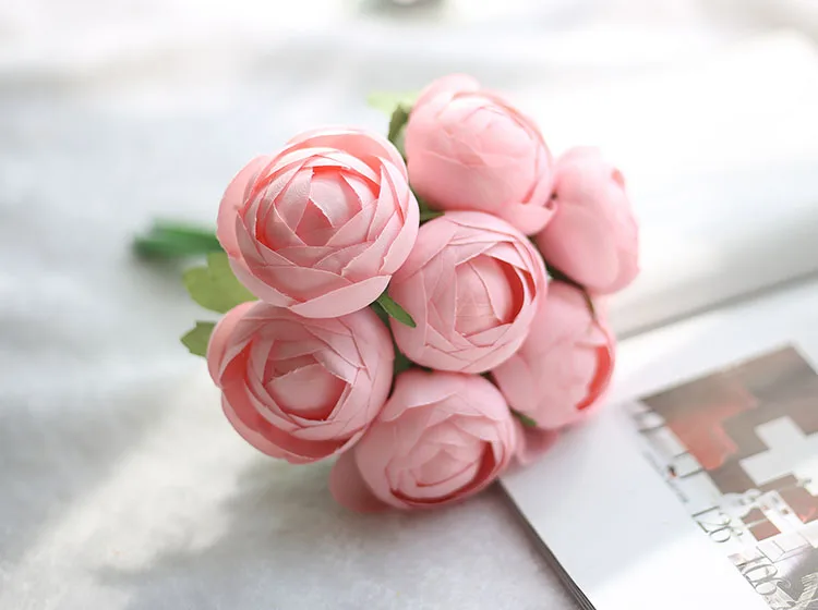 YO CHO Wedding Bouquet Roses Artificial Wedding Accessories Bridesmaids Bridal Bouquets Flowers Mariage  (3)