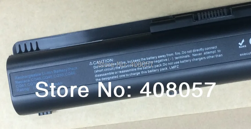 Аккумулятор для ноутбука HP Compaq DV4 DV5 DV6 CQ40 CQ41 CQ45 CQ50 CQ60 CQ61 QC70 CQ71 G50 G60 G70 G71 HDX 16 X16|battery