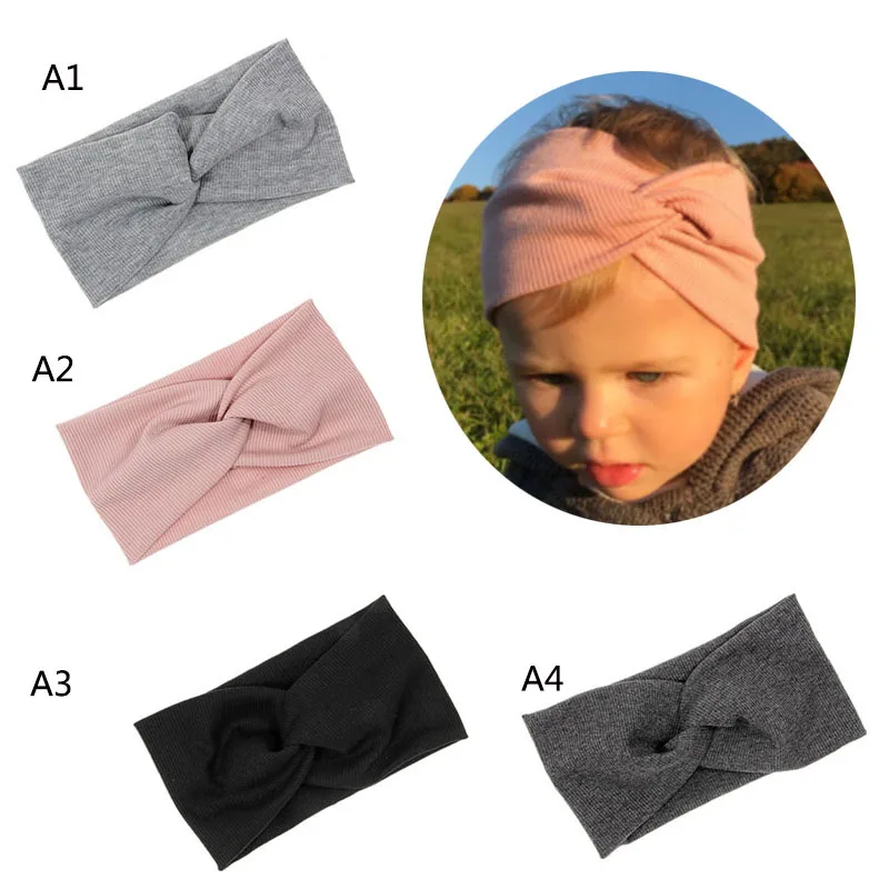 Baby Girl Accessories Infant Baby Headwear Solid Headband Baby Hair Accessories Baby Hair Band for Girl 0-3Y