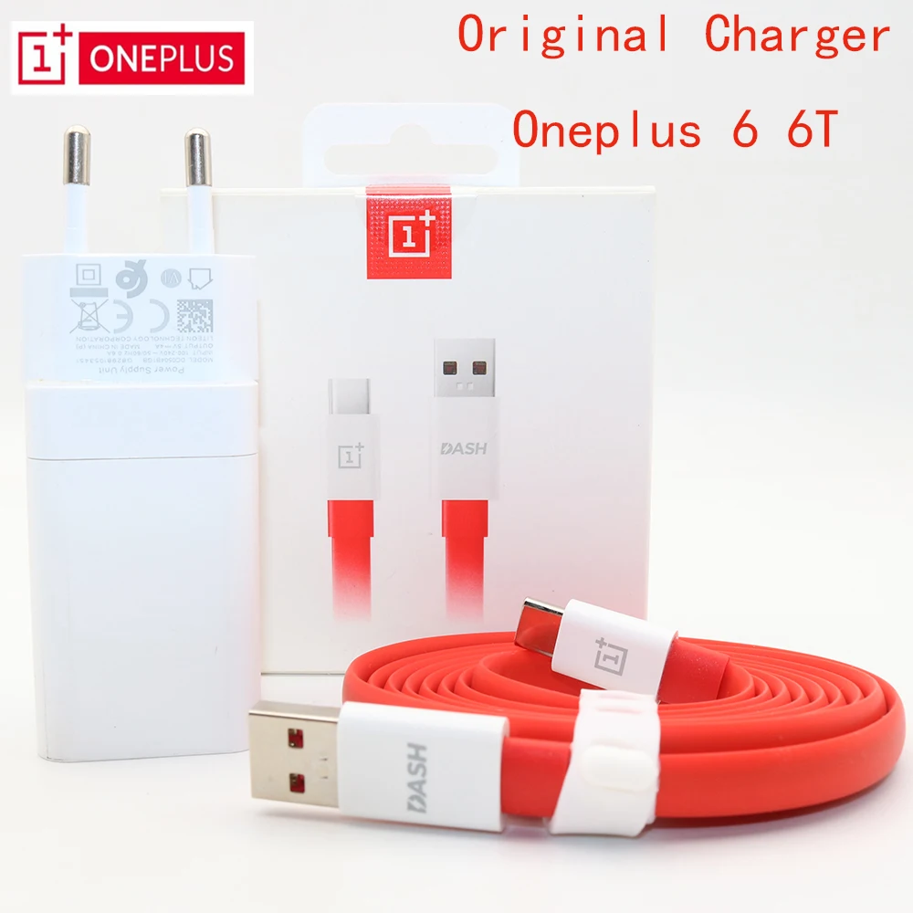

Original EU US UK ONEPLUS 6T Dash charger One plus 6 5T 5 3T 3 Smartphone 5V/4A Fast charge USB wall power Adapter
