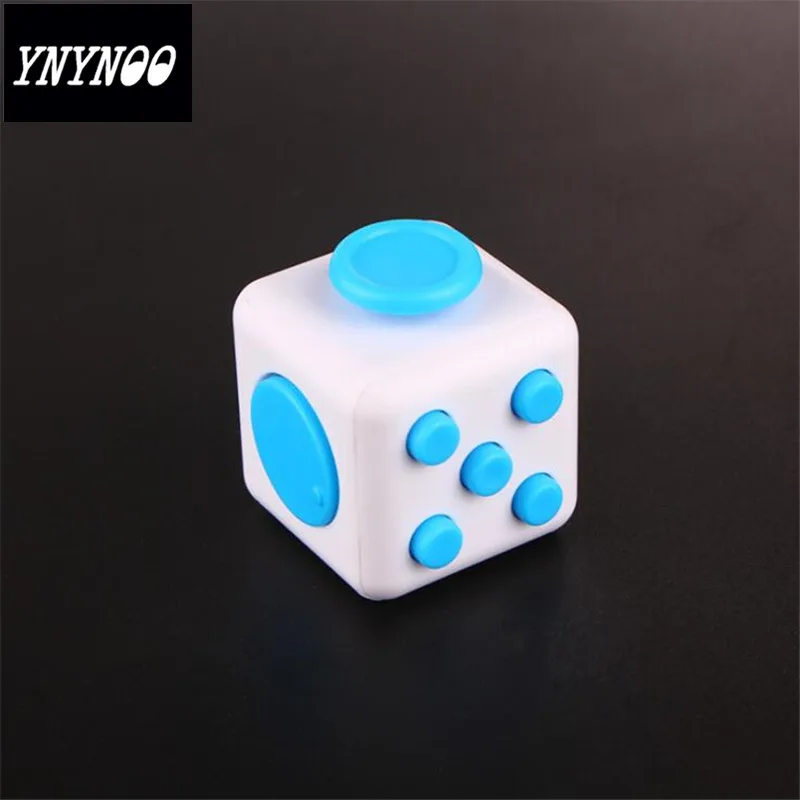YNYNOO Novelty Desk Toy Fidgeted Cube Relieves Anxiety and Stress Cube