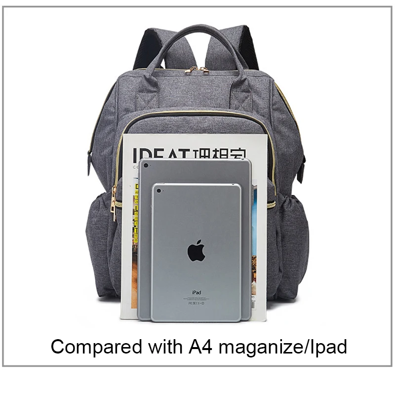 Diaper Bag Nursing Wet bag Mummy Maternity Travel Backpack Nappy Changing Bags Large Capacity Waterproof Bag For Baby Stroller (21)