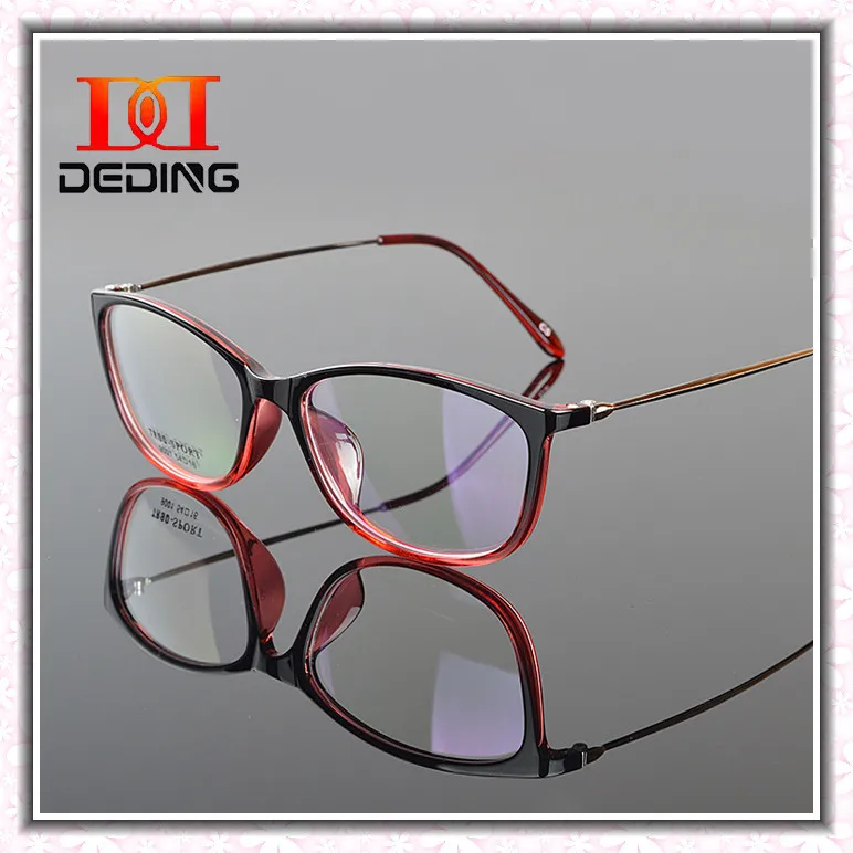 TR90 Frame Ultrafine Metal Legs Eyeglasses Frame Women Retro Myopia
