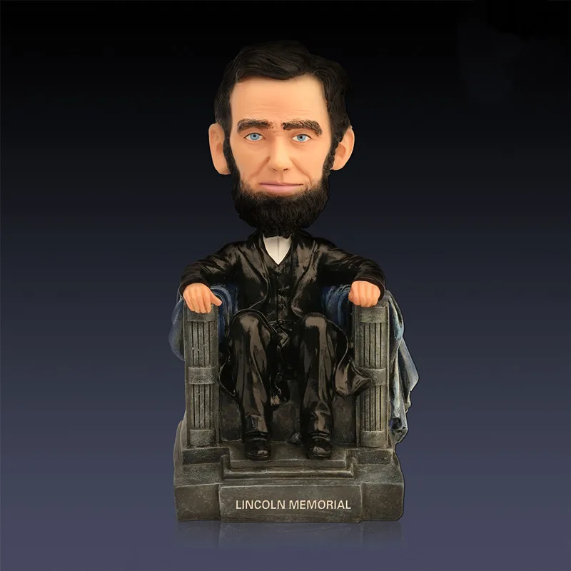 

POTUS Head Portraits Bust United States of America Statesman Statue Desktop Decoration Office Resin Craftwork L1667