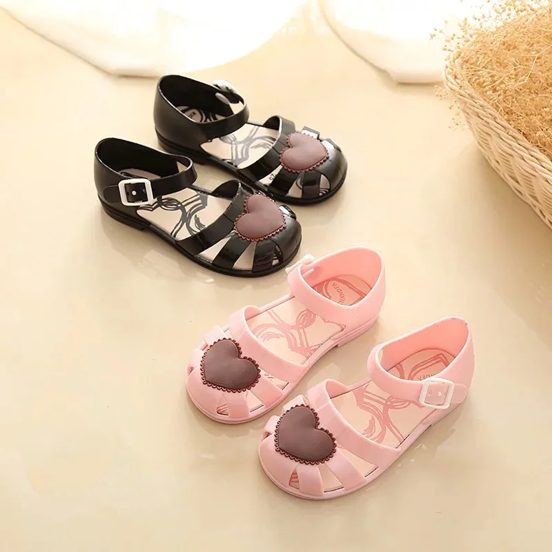 Mini Melissa Girls Sandals 2018 Children Toddler Shoes Jelly Rome