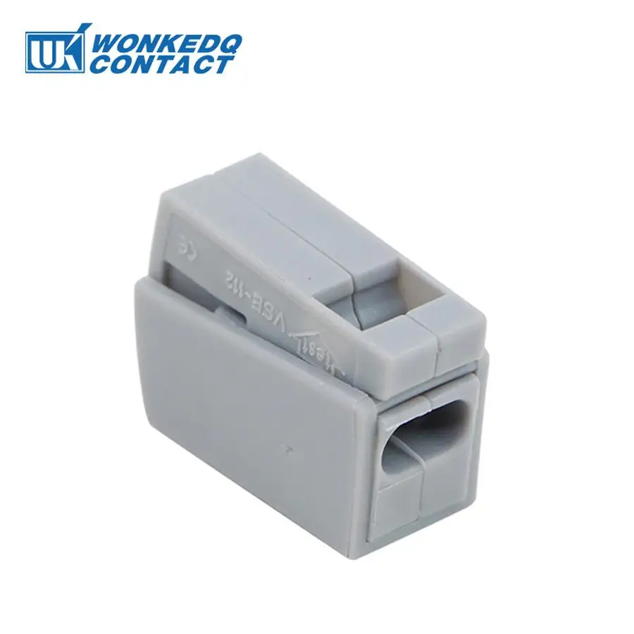 

Wire Connector Terminals 224-112 Equivalent Lighting Plastic Material PA66 Wago Fast Connectors 20PCS