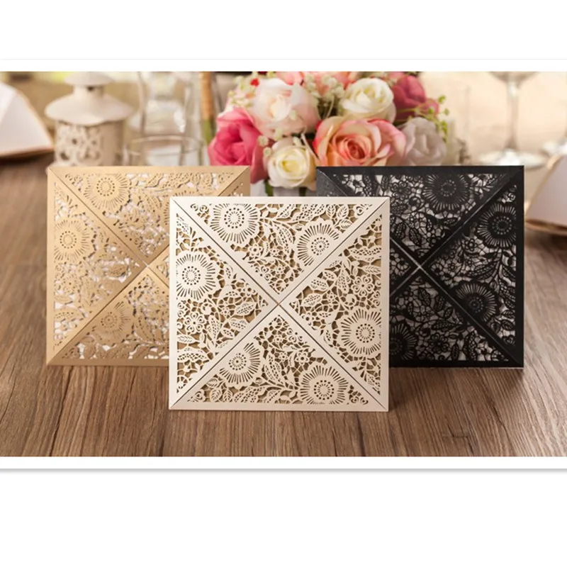Elegant 77 Blank Laser Cut Card