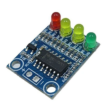 

Big sales XD-82B 12V battery 4 section electricity indicator module board load 4 digit electricity indication LED lamp