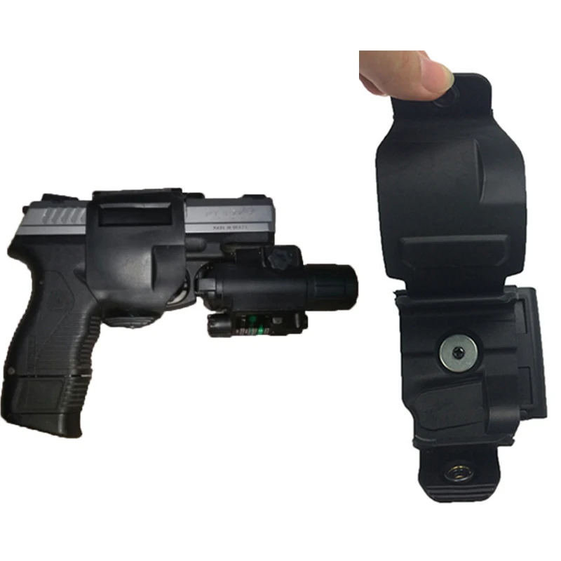 Militaire Tactique Gun Clip Airsoft Tir Molle Ceinture Holster Clips Accessoires de Chasse Pour Glock 17 Noir Tan Haute Qualité