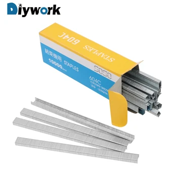 

DIYWORK Branch Machine 10000Pcs/set Garden Tools Tape Tool Door Shaped Staples For Nail Gun Binding Supplies Stainless Steel