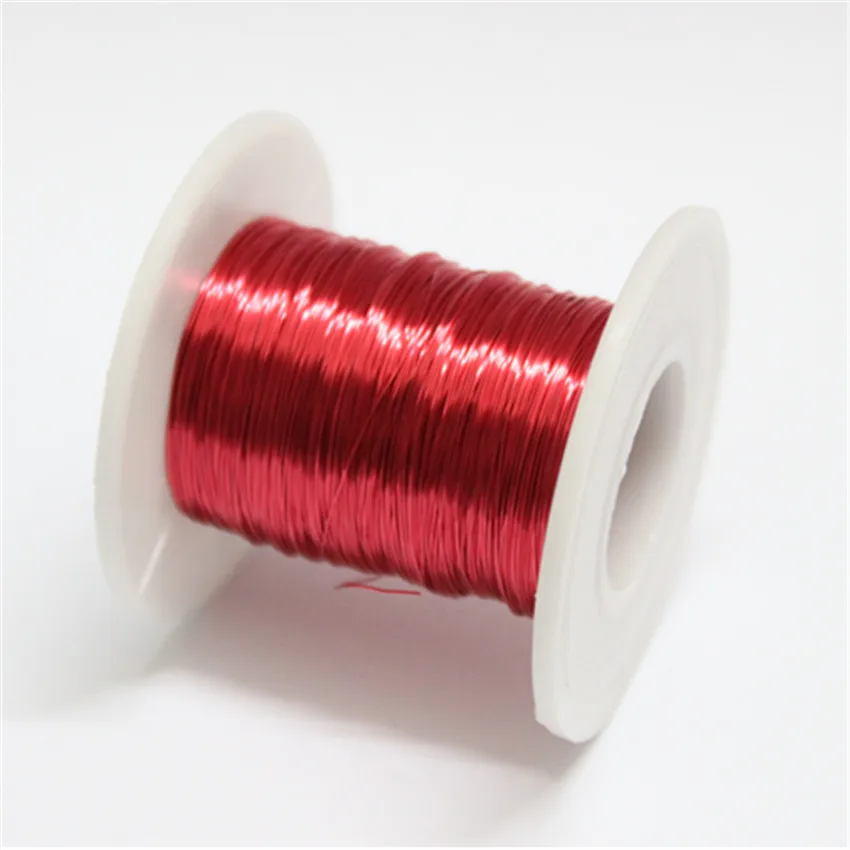 lengthQA1155RedCopperWireCopperLineEnameledcopperwire011mm