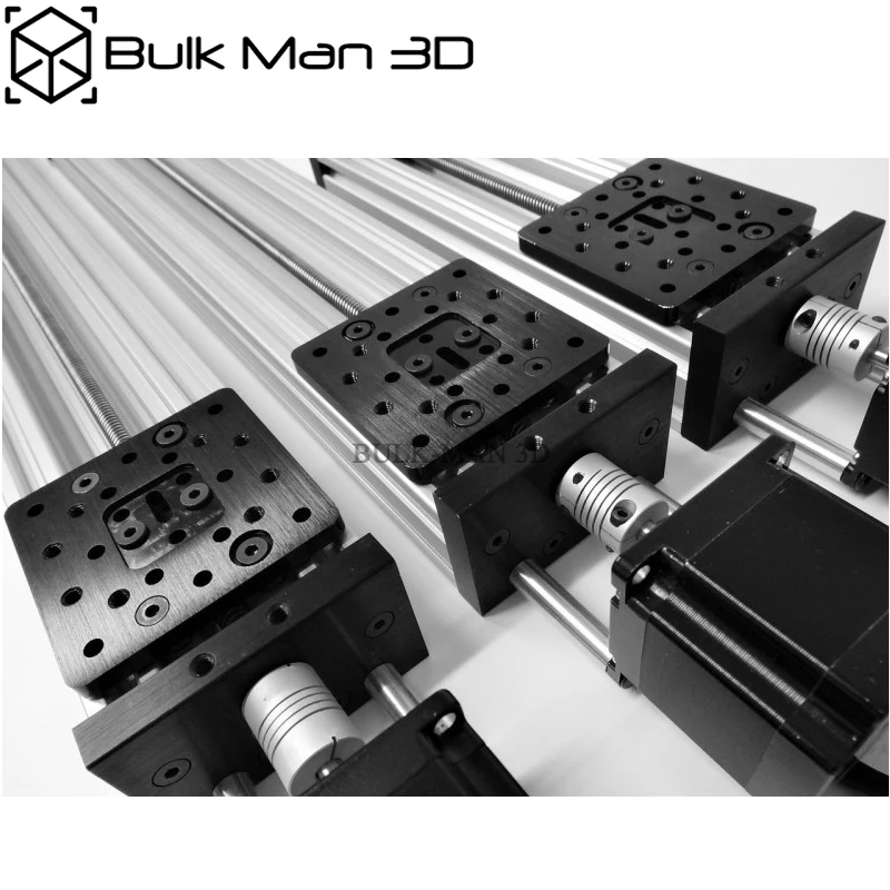 Комплект линейного привода C Beam с шаговым двигателем Nema23 ось Z DIY beam скользящий