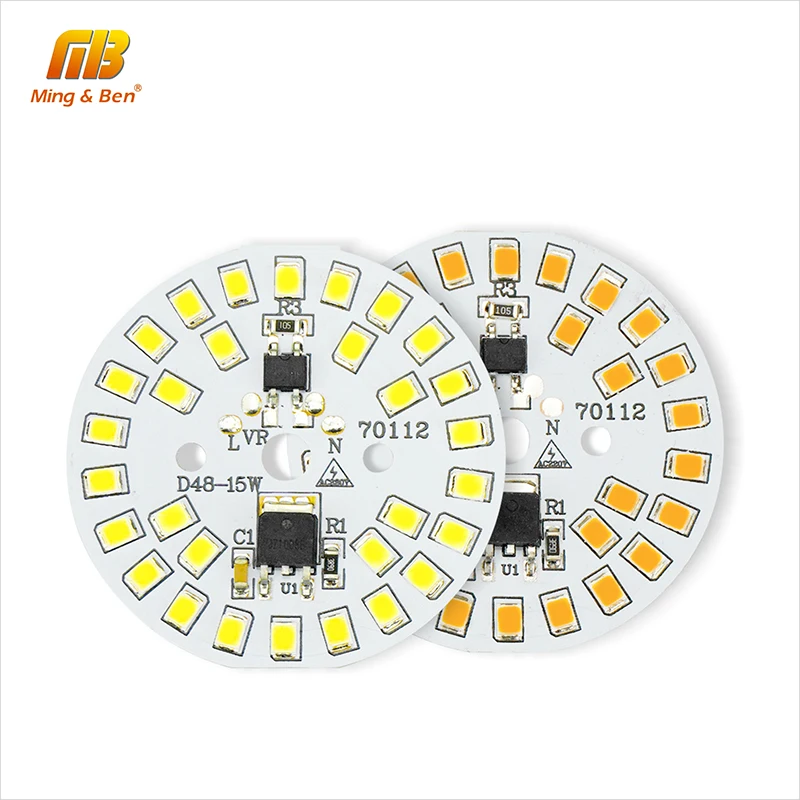 

DIY LED Light Bulb 15W 12W 9W 7W 5W 3W SMD2835 LED Chip Beads 220V Smart IC LED Chip For Bulb Light Spotlight Outdoor Floodlight