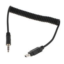 3.5mm to MC-DC2 N3 Remote Shutter Release Connecting Cord Cable for Nikon D7000,D5100,D5000,D3200,D3100,D90 Connects Trigger