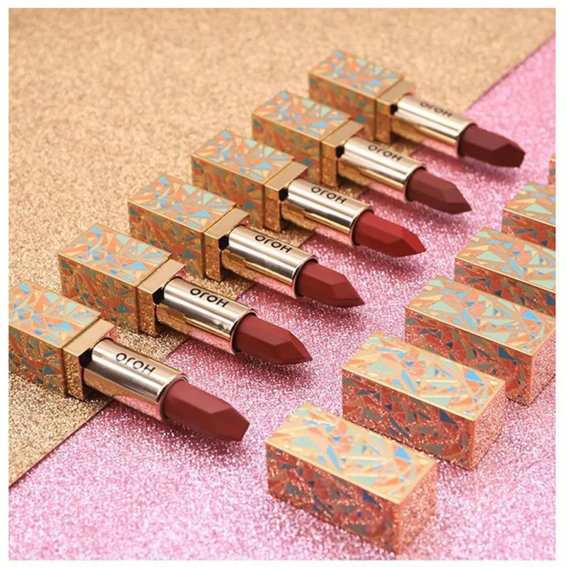 2019 New Style Velvet Lipstick Non-Stick Cup Long Lasting Waterproof Matte Lipstick Cosmetic Makeup