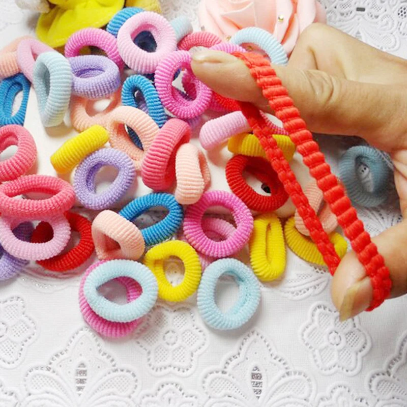 1Pack Small Ring Hair Bands Girls Colorful Elastic Rope Tie Gums Kids Rubber Band Ponytail Holder Accessories Headwear huismerk kopen in de aanbieding 1Pack Small Ring Hair Bands Girls Colorful Elastic Rope Tie Gums Kids Rubber Band Ponytail Holder Accessories Headwear huismerk kopen in de aanbieding