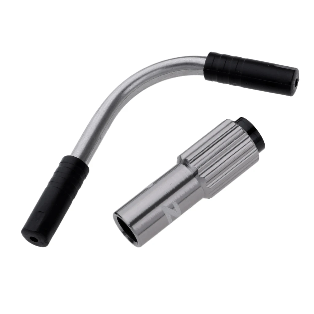 3cm Aluminum Alloy Universal V-Brake Cable Guide Noodle Pipes Hose Noodle with Adjustable Screws Bike Parts Accessories