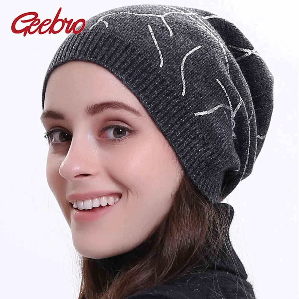 ladies cashmere beanie hats