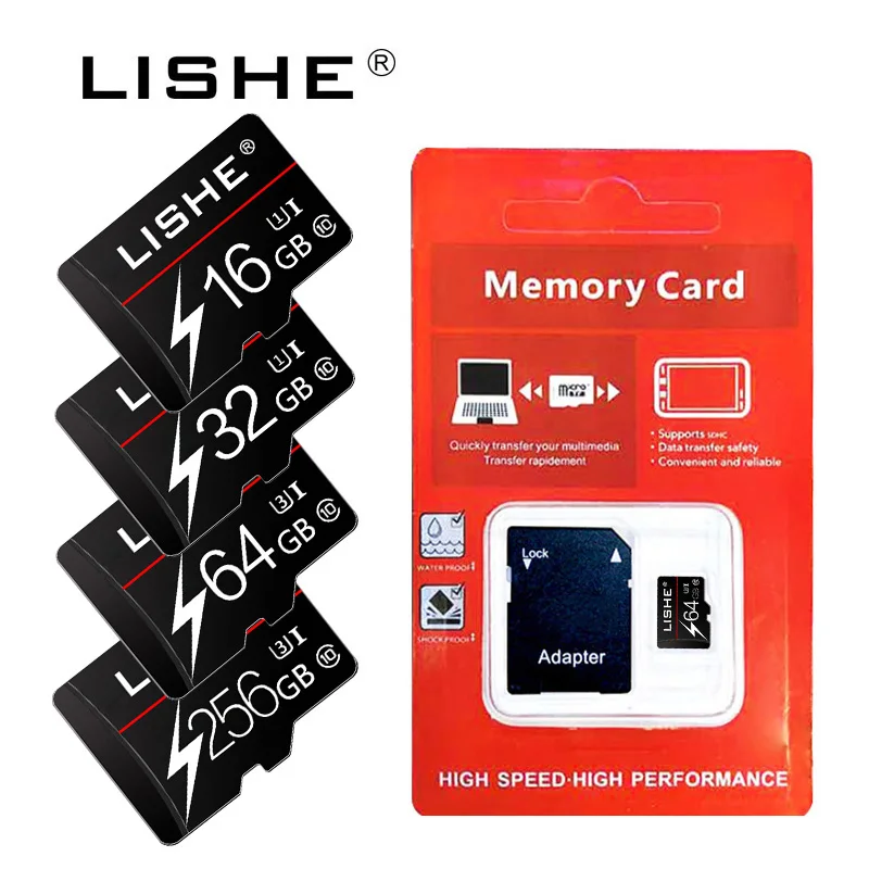 Новейшая карта Micro sd mini sd 8 Гб 16 Гб карта памяти sd-карта 32 Гб 64 Гб 128 ГБ Флешка класс 10 TF карта 32 ГБ флеш-накопитель карты