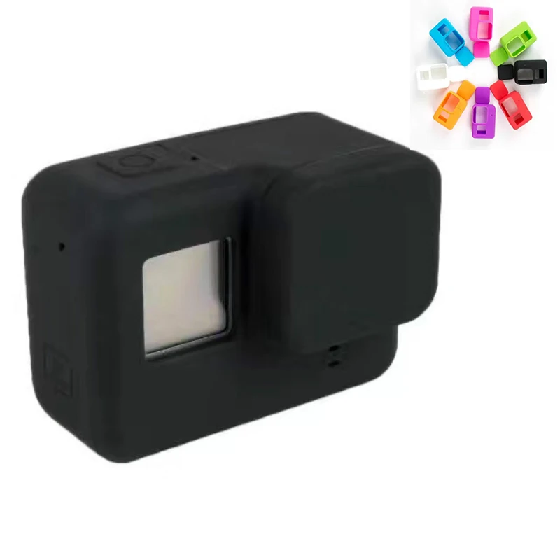 Tekcam резиновый силиконовый чехол для камеры с защитной крышкой объектива Gopro Hero 6