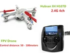 Cheap Hubsan X4 H107D 2.4G 4ch Quadrocopter 4-axle FPV Camera Drone RC Toys Helicopter Aerial Photography Video RTF F08562