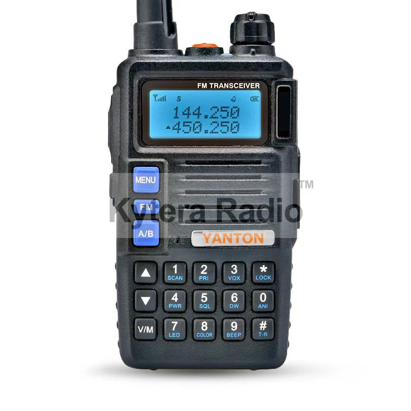 YANTON трехдиапазонный рация УКВ 136 174 мГц и 350 390 400 480 8 Вт Портативный двухстороннее