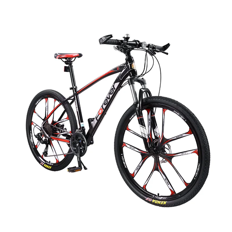 Perfect Mountain Bike 30 Speed Variable Speed 27.5 inch Male and Female Racing Cross-country Wheel Aluminum Alloy for Adults 1