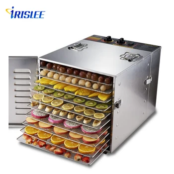 

110v and220v 10 layer fruit dryer Stainless Steel Fruit Dehydrator Machine Fruit Vegetable Meat Herbal Tea Fish Dryer Food Proce