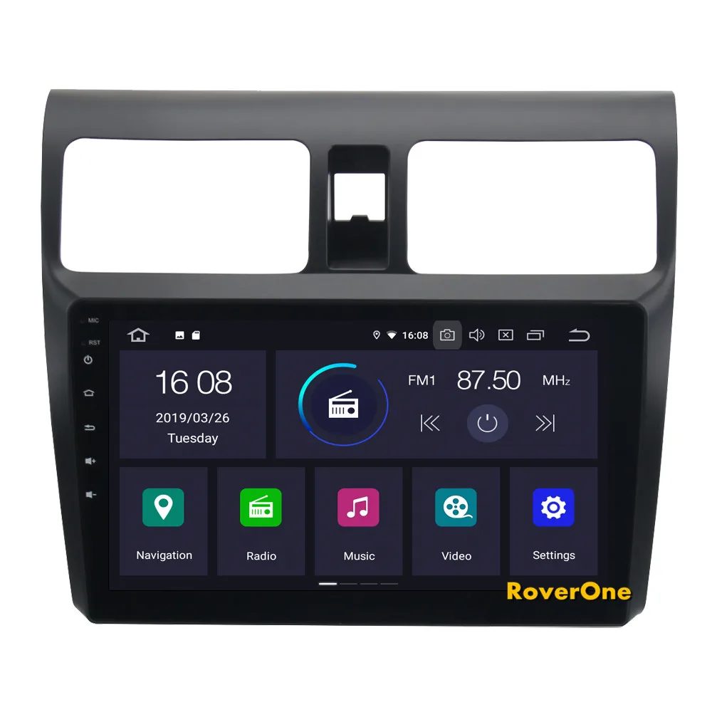 Best For Suzuki Swift 2005 - 2010 Android 9.0 Quad Core Autoradio Car Radio Stereo GPS Navigation Sat Navi Multimedia Player 5