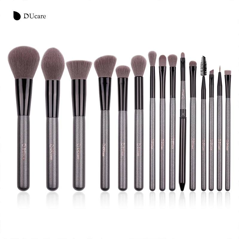 

New 15 Pcs Makeup Brushes Set Professional Foundation Eye Shadow Brush High Quality Cosmetic Make up Brush Kit