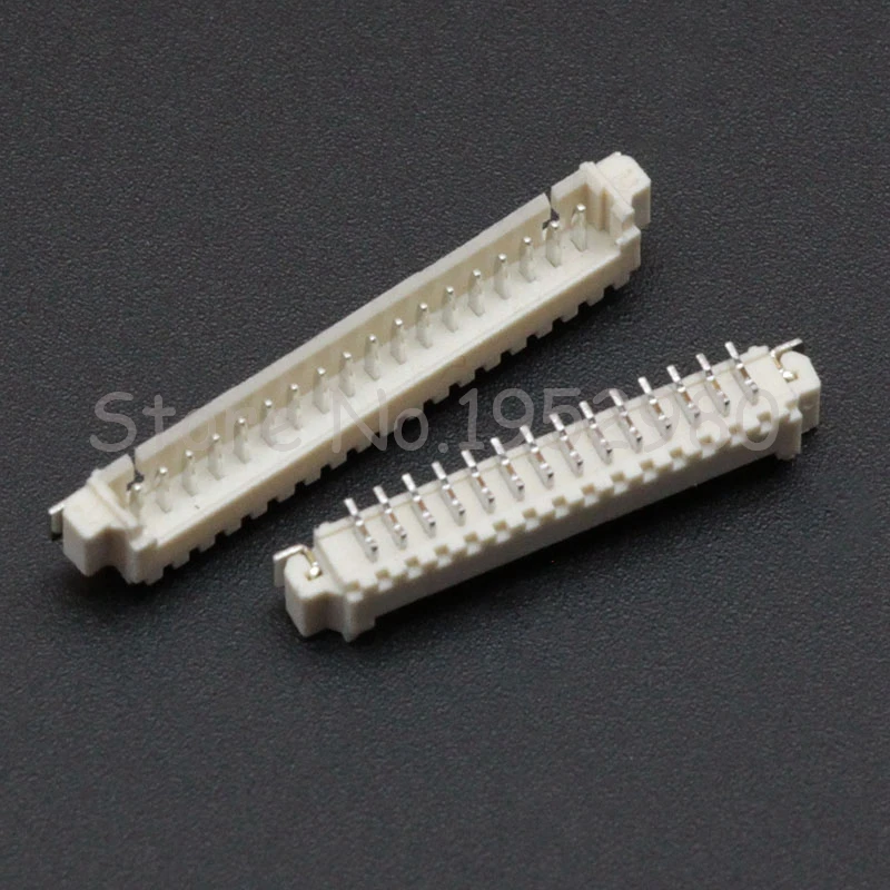 Коннектор 1 25 мм SMD горизонтального типа прямой штырьковый штекер разъем JST