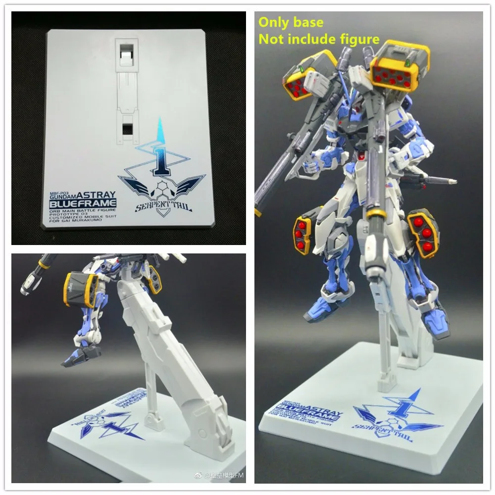 

Fortress model MB style Blue Frame Display Base for Bandai MB MG 1/100 Gundam DB014